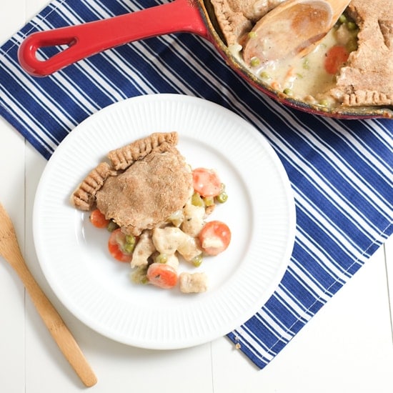 One Dish Chicken Pot Pie Skillet | Super Healthy Kids | Food and Drink
