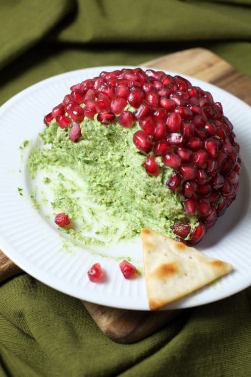 Pomegranate and Nut Cheese Ball | Holiday | Super Healthy Kids | Food and Drink