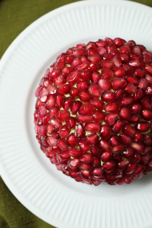 Pomegranate and Nut Cheese Ball | Holiday | Super Healthy Kids | Food and Drink
