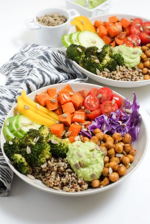 Rainbow Buddha Bowl | Easy Healthy Recipes for Kids