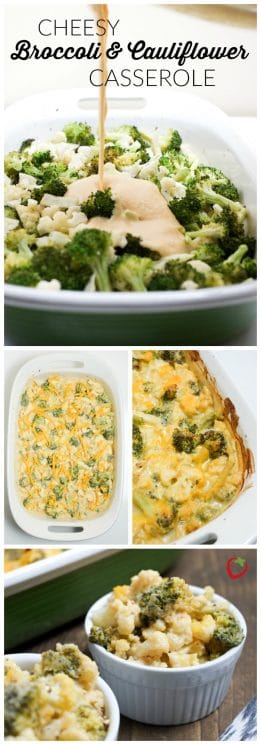 FOOD - Cheesy Broccoli and Cauliflower Casserole | Super Healthy Kids | Food and Drink https://www.superhealthykids.com/cheesy-broccoli-cauliflower-casserole-recipe/