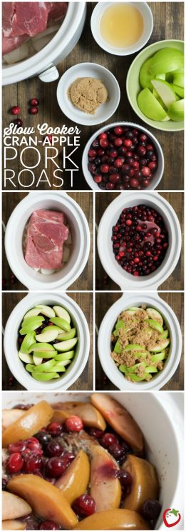 Slow Cooker Cran-Apple Pork Roast | Super Healthy Kids | Food and Drink https://www.superhealthykids.com/slow-cooker-cran-apple-pork-roast-recipe/