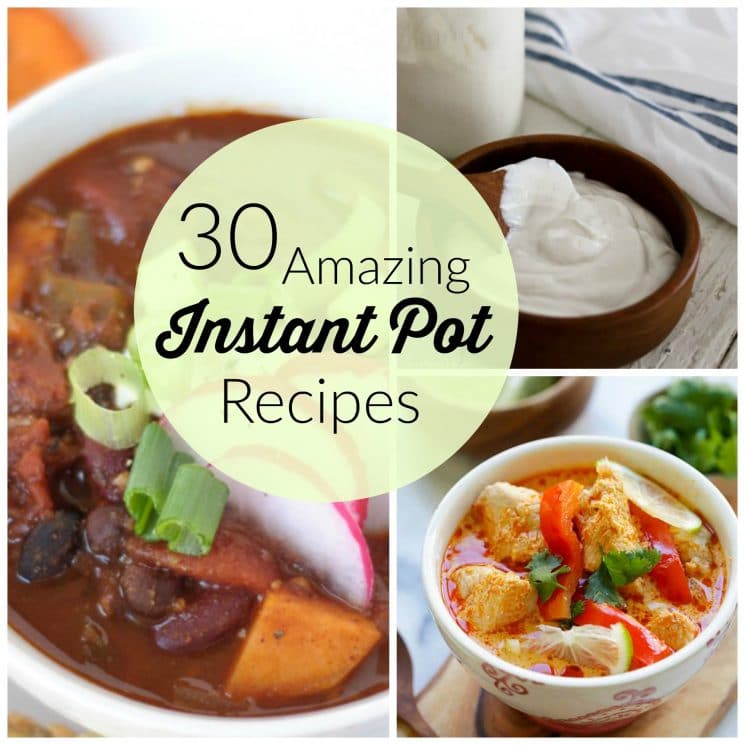 30 Amazing Instant Pot Recipes. The Instant Pot is the new kitchen super hero, and teamed up with the recipes from our round up, its powers are practically boundless.