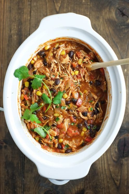 Slow Cooker Chicken Enchilada Bowls | Super Healthy Kids | Food and Drink