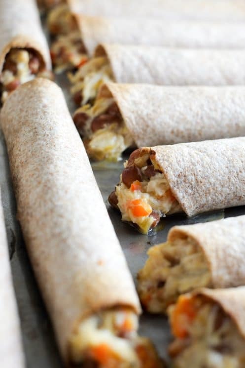 Homemade Freezer Friendly Taquitos | Super Healthy Kids | Food and Drink