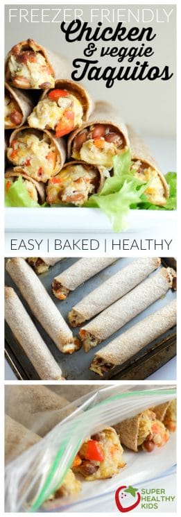 FOOD - Homemade Freezer Friendly Taquitos | Super Healthy Kids | Food and Drink https://www.superhealthykids.com/homemade-freezer-friendly-taquitos/