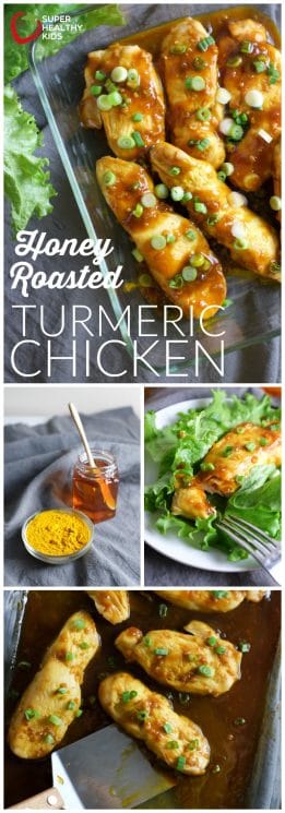 Honey Roasted Turmeric Chicken Recipe | Super Healthy Kids | Food and Drink