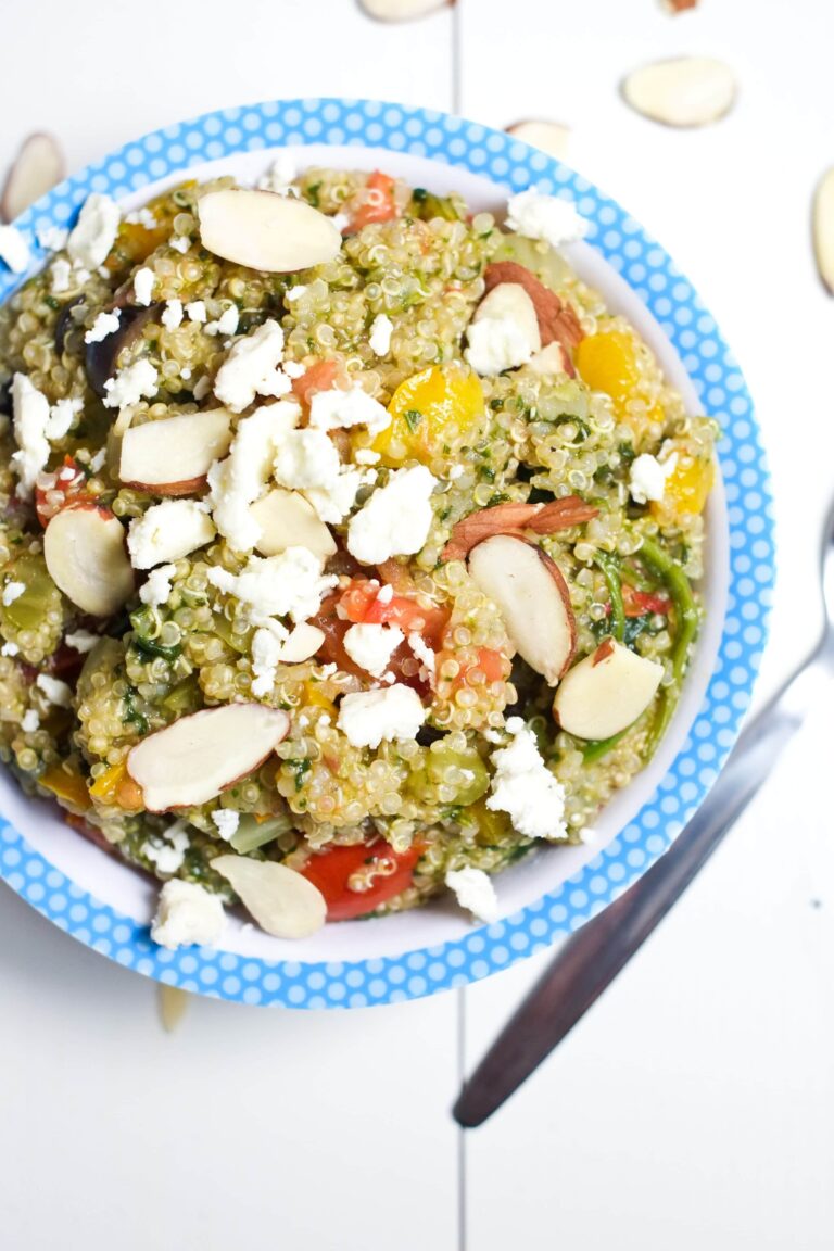 quinoa and veggies