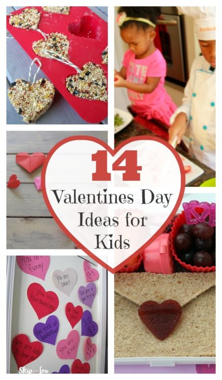 VALENTINE IDEAS - 14 Fun Ideas for Valentine's Day with Kids. Enjoy 14 fun ideas for spending your Valentine's Day with your kids to let them know how much you care for, love, and appreciate them. https://www.superhealthykids.com/14-fun-ideas-valentines-day-kids/