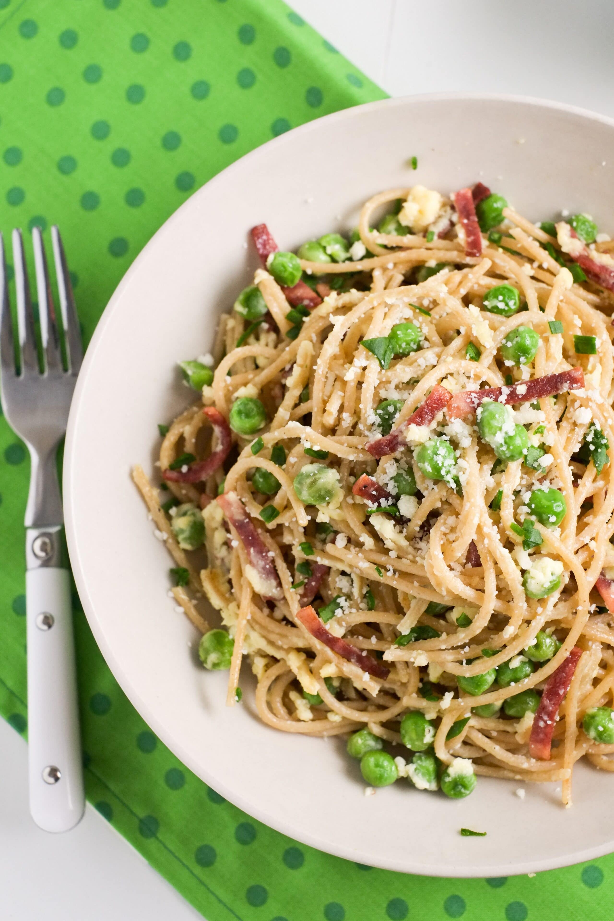 Healthy Italian Spaghetti Carbonara Recipe - Super Healthy Kids