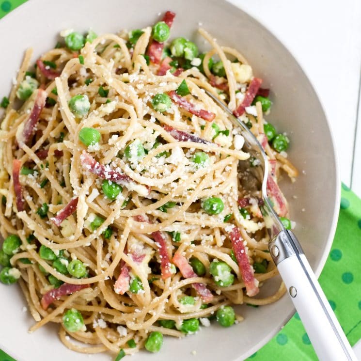 20 Minute Meal! Healthy Italian Spaghetti Carbonara | Super Healthy Kids | Food and Drink