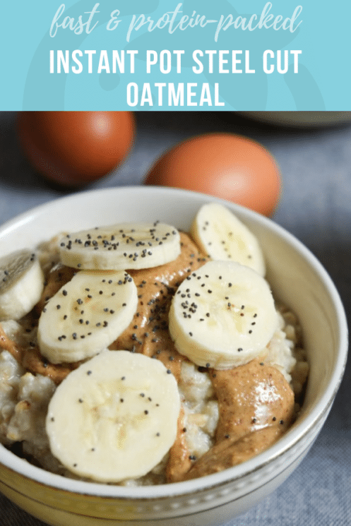 Instant Pot Steel Cut Oatmeal | Healthy Ideas and Recipes for Kids