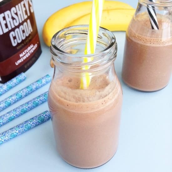 Homemade Chocolate Milk (No Added Sugars!) Healthy Ideas for Kids