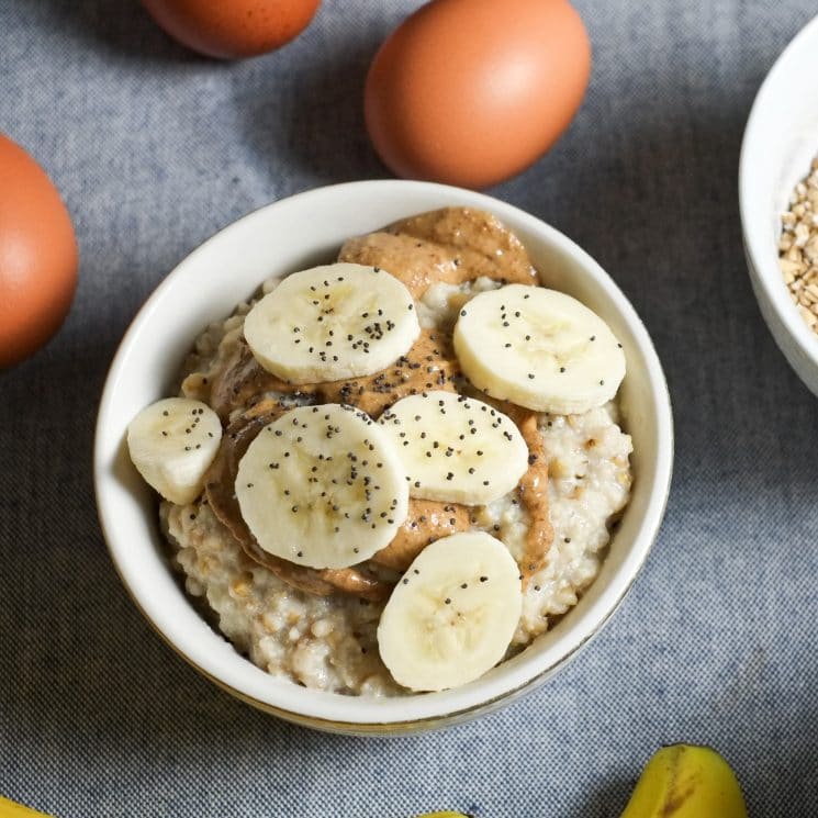 Instant Pot Steel Cut Oatmeal (with eggs!) | Protein Packed Breakfast | Super Healthy Kids | Food and Drink