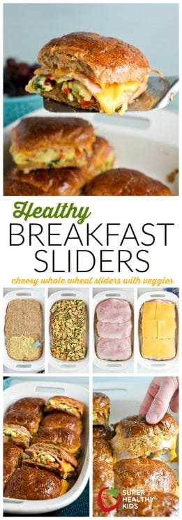 Healthy Breakfast Sliders | Easy breakfast idea for kids! | Super Healthy Kids | Food and Drink