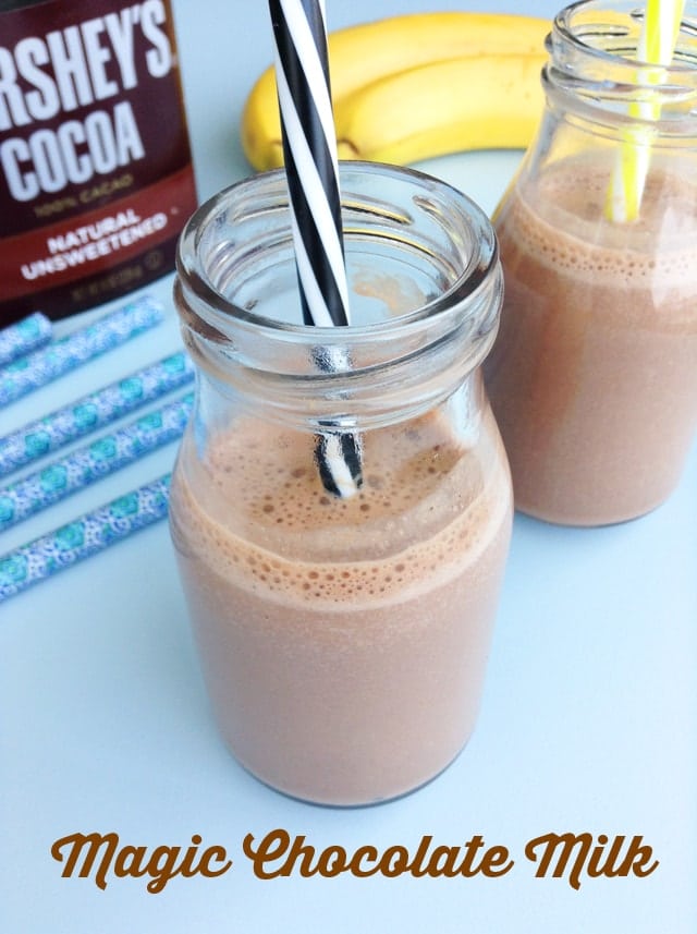 Homemade Chocolate Milk (No Added Sugars!) Healthy Ideas for Kids