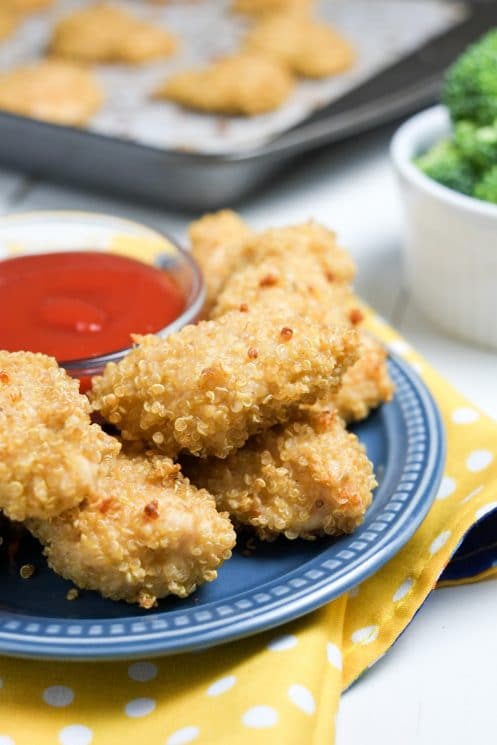 Quinoa Coated Chicken Nuggets | Super Healthy Kids | Food and Drink