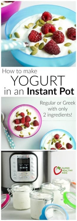 How to make yogurt in an Instant Pot | Super Healthy Kids | Food and Drink