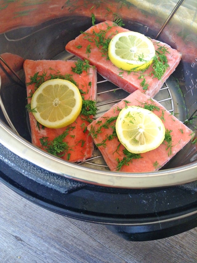 10-Minute Instant Pot Salmon (From Frozen!) - Super Healthy Kids
