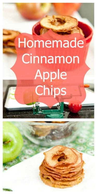 Homemade Cinnamon Apple Chips