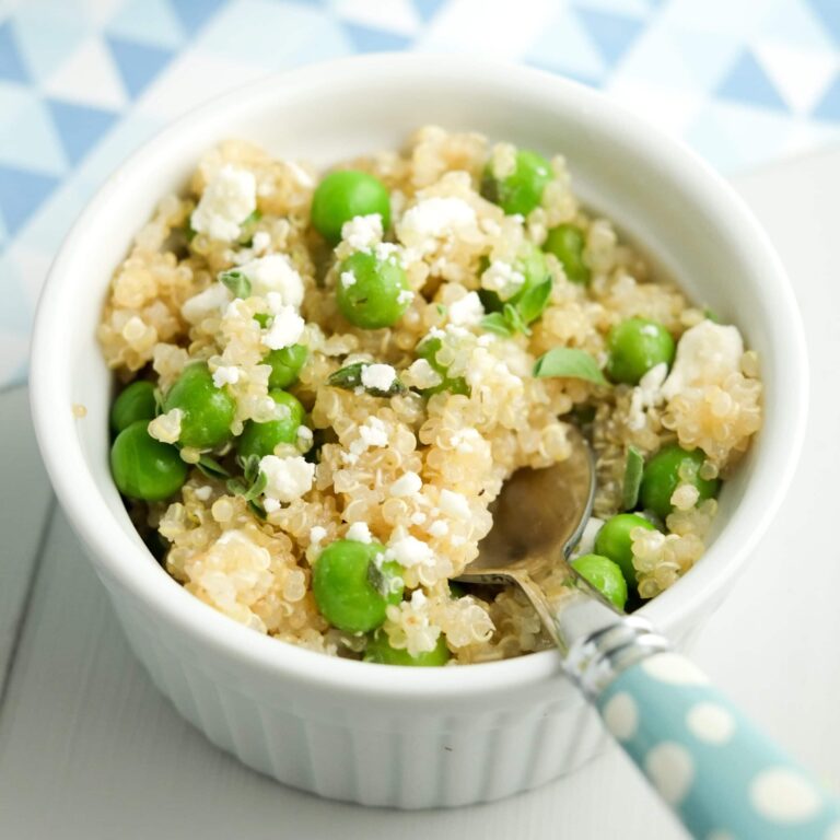 Quinoa with Fresh Peas Recipe Super Healthy Kids