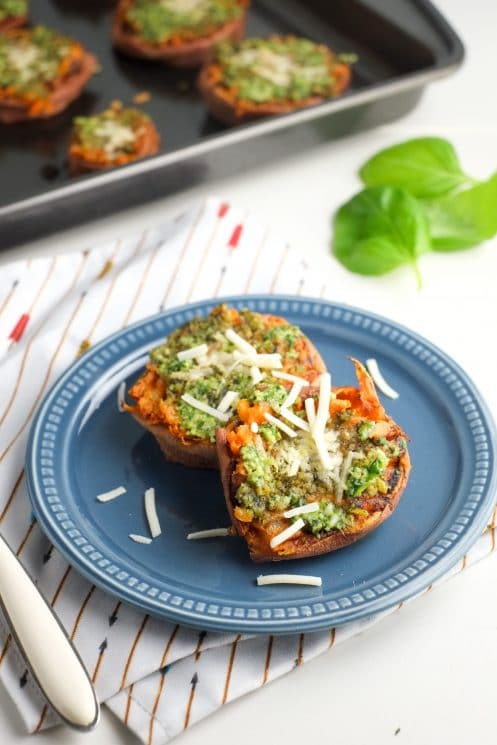 Smashed Sweet Potatoes with Spinach Pesto | Super Healthy Kids | Food and Drink