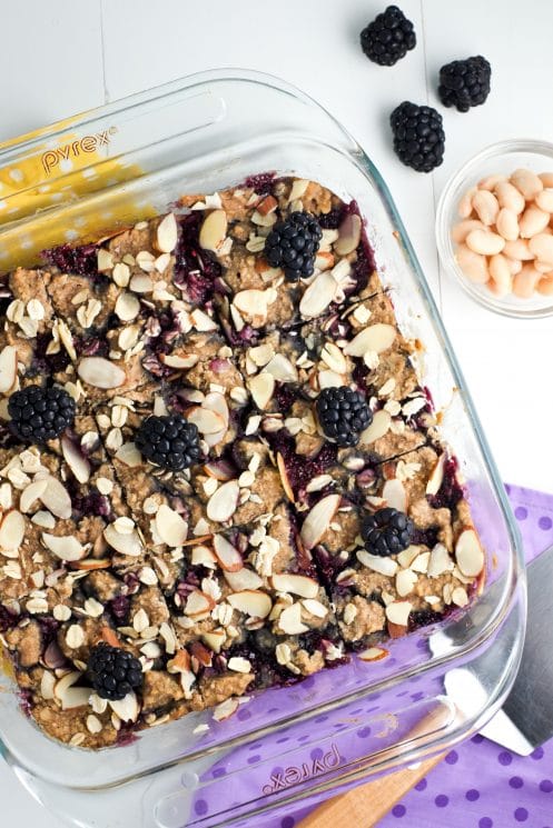 The BEST make-ahead breakfast bars! Healthy and delicious - with a hidden veggie!