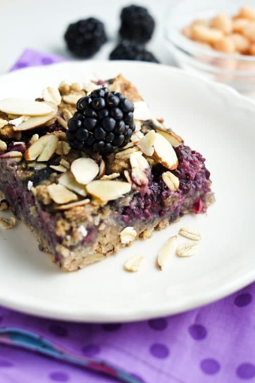 Kids love these healthy breakfast bars!