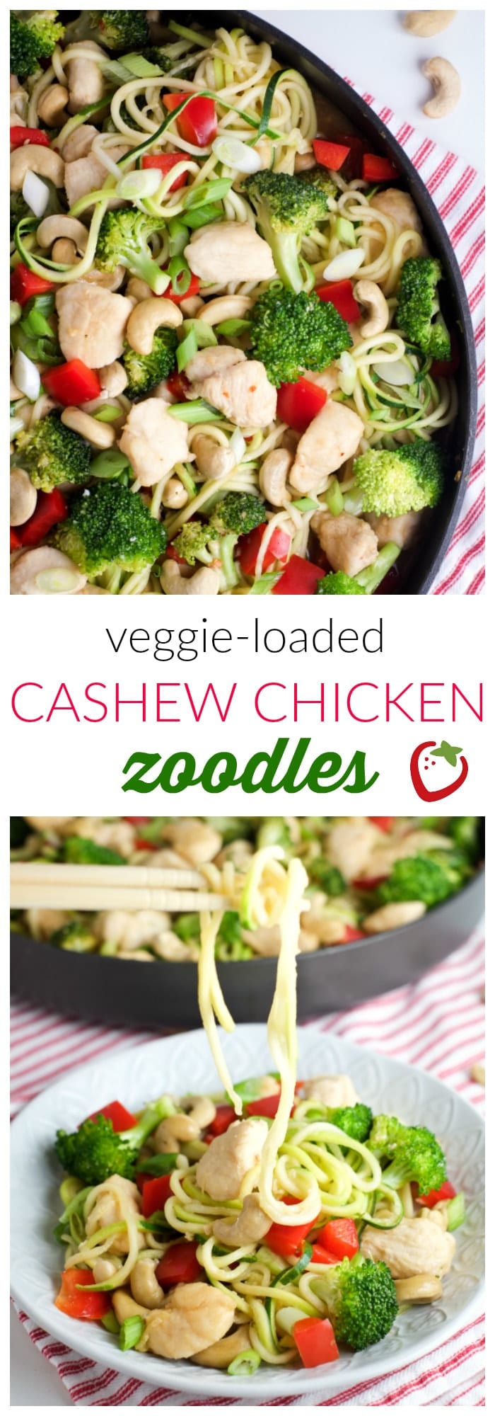 Cashew Chicken Zoodles Recipe Super Healthy Kids
