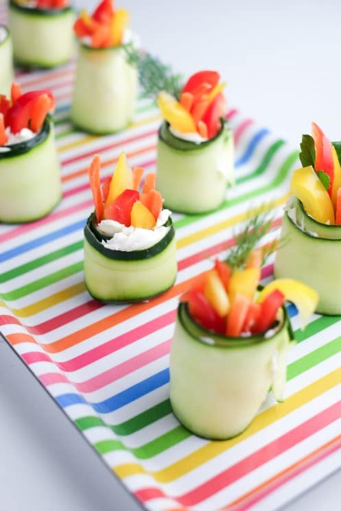 Fresh Cucumber Roll-ups! | Super Healthy Kids | Food and Drink | Kids Party Food