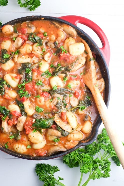 This 20-minute gnocchi recipe is veggie-licious!