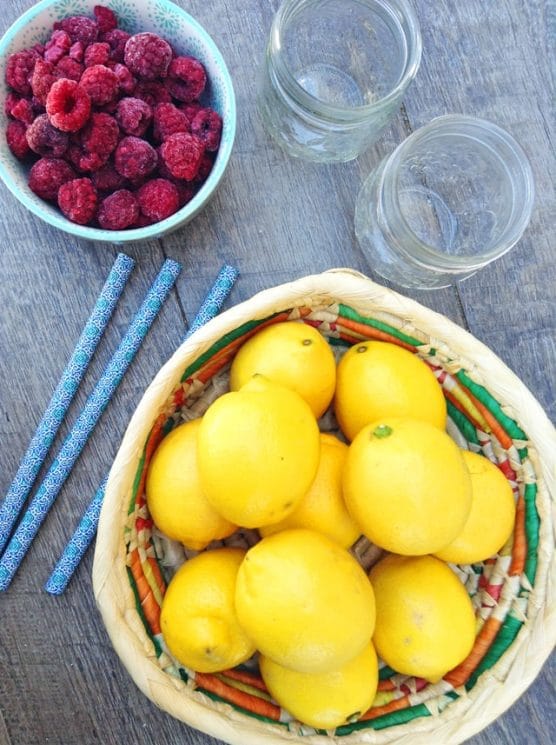 frozen raspberry lemonade ingredients