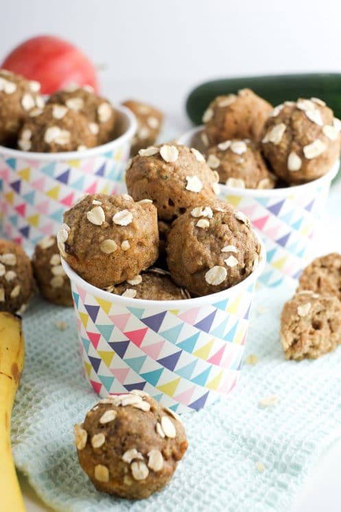 muffins bites are a healthy summer pool snack