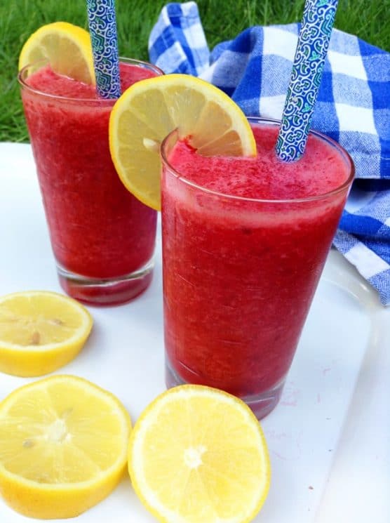 frozen raspberry lemonade