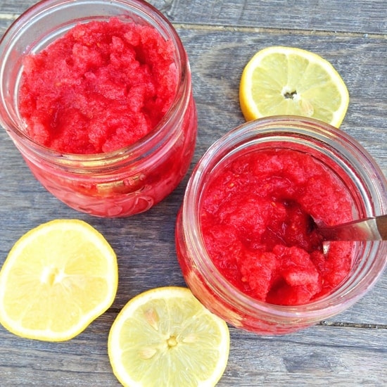 frozen raspberry lemonade