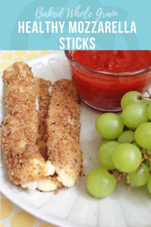 Baked Whole Grain Mozzarella Sticks | Healthy Ideas for Kids