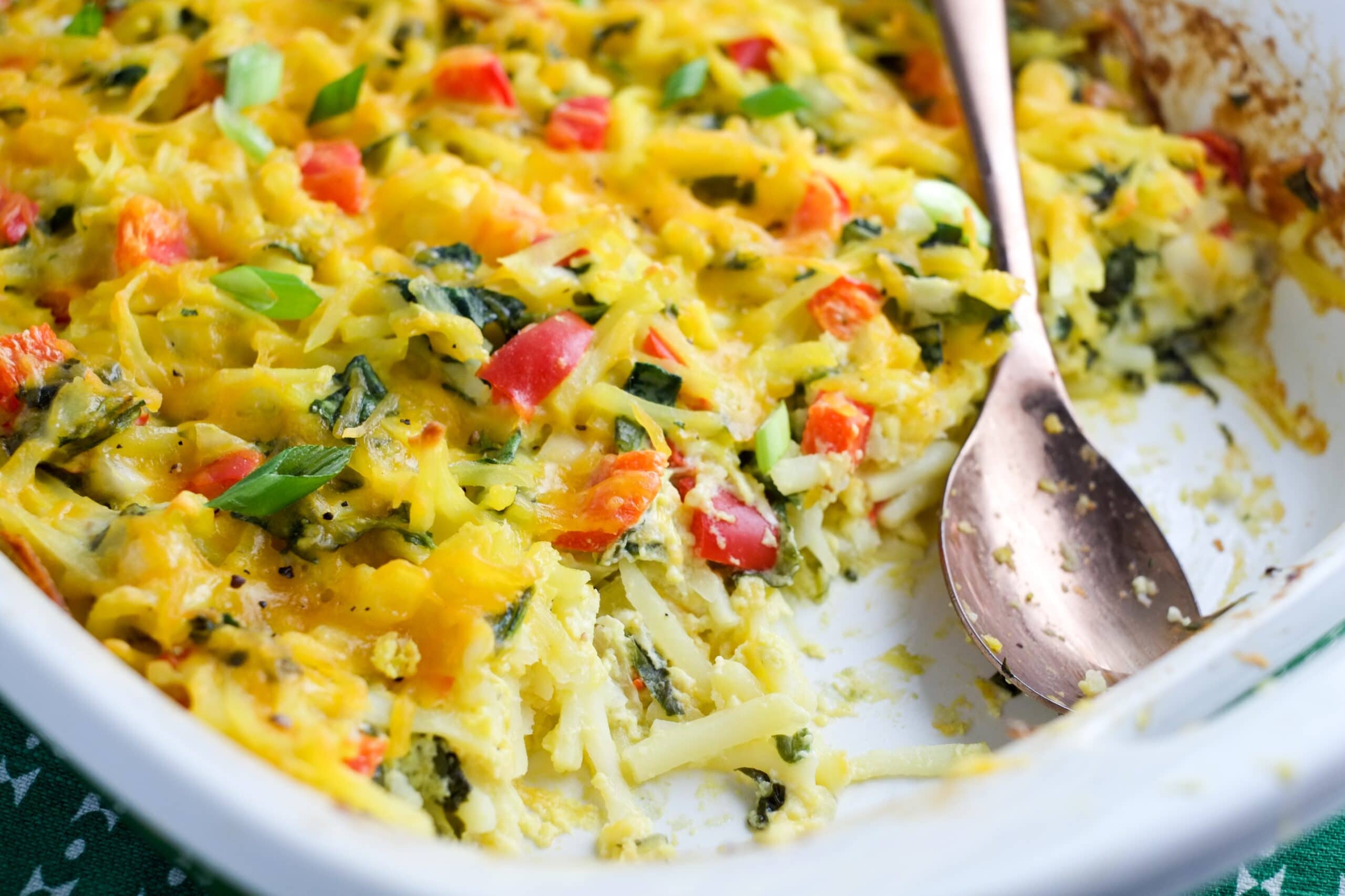 The BEST Healthier Hashbrown Casserole Recipe - Super Healthy Kids