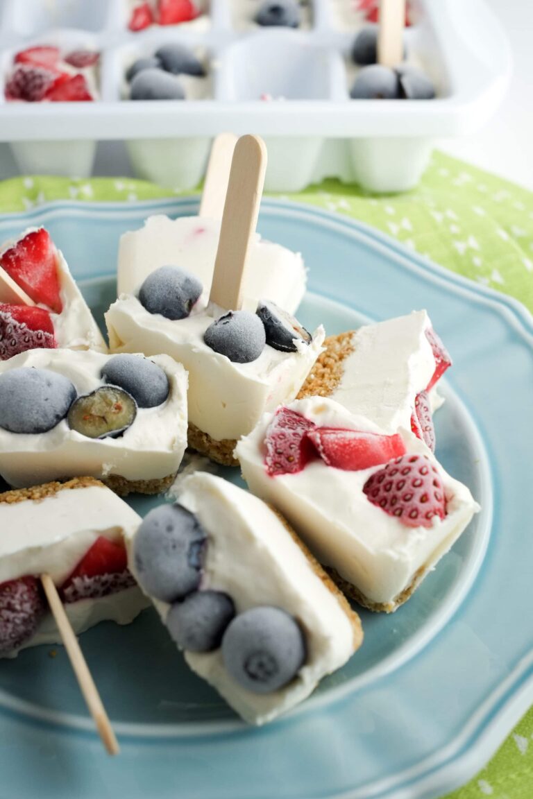 Ice Cube Tray Cheesecake Bites Recipe Healthy Ideas for Kids