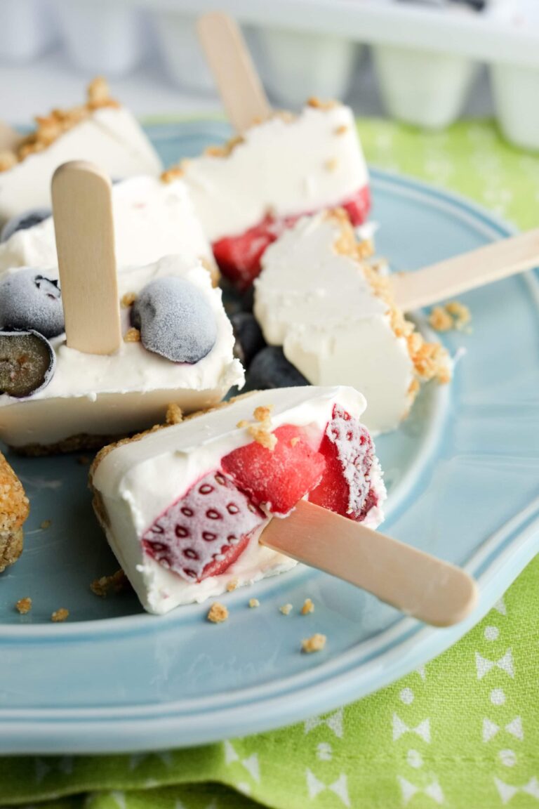 Ice Cube Tray Cheesecake Bites Recipe Healthy Ideas for Kids