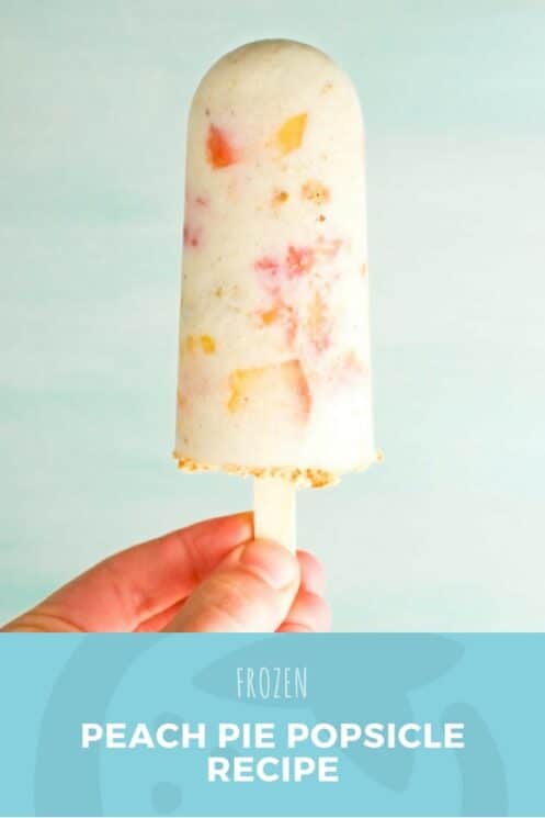 Peach Pie Popsicles Recipe