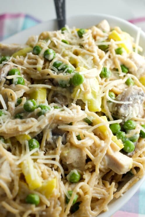 The BEST chicken tetrazzini makeover !!