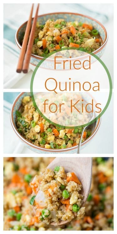 Fried Quinoa for Kids