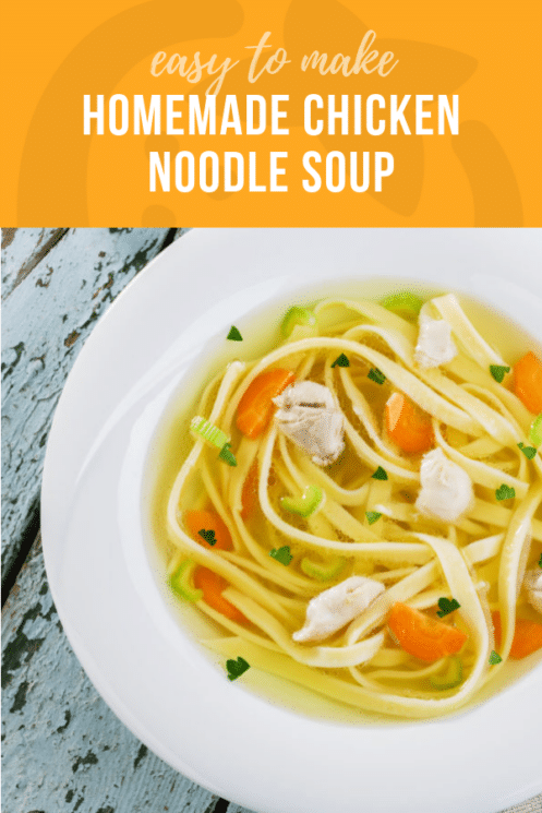 Homemade Chicken Noodle Soup | Healthy Ideas and Recipes for Kids