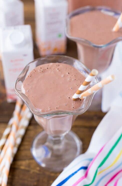 Dairy Free Chocolate Peanut Butter Protein Shake Recipe