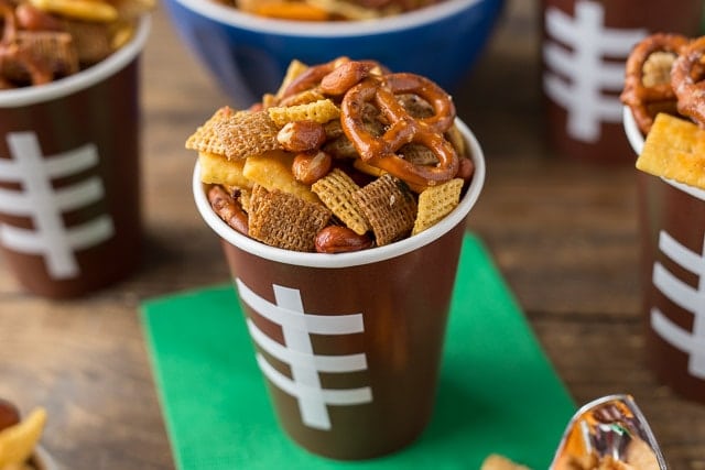 DIY Parmesan Ranch Game Day Chex Mix