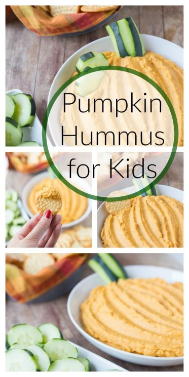 Pumpkin Hummus for Kids