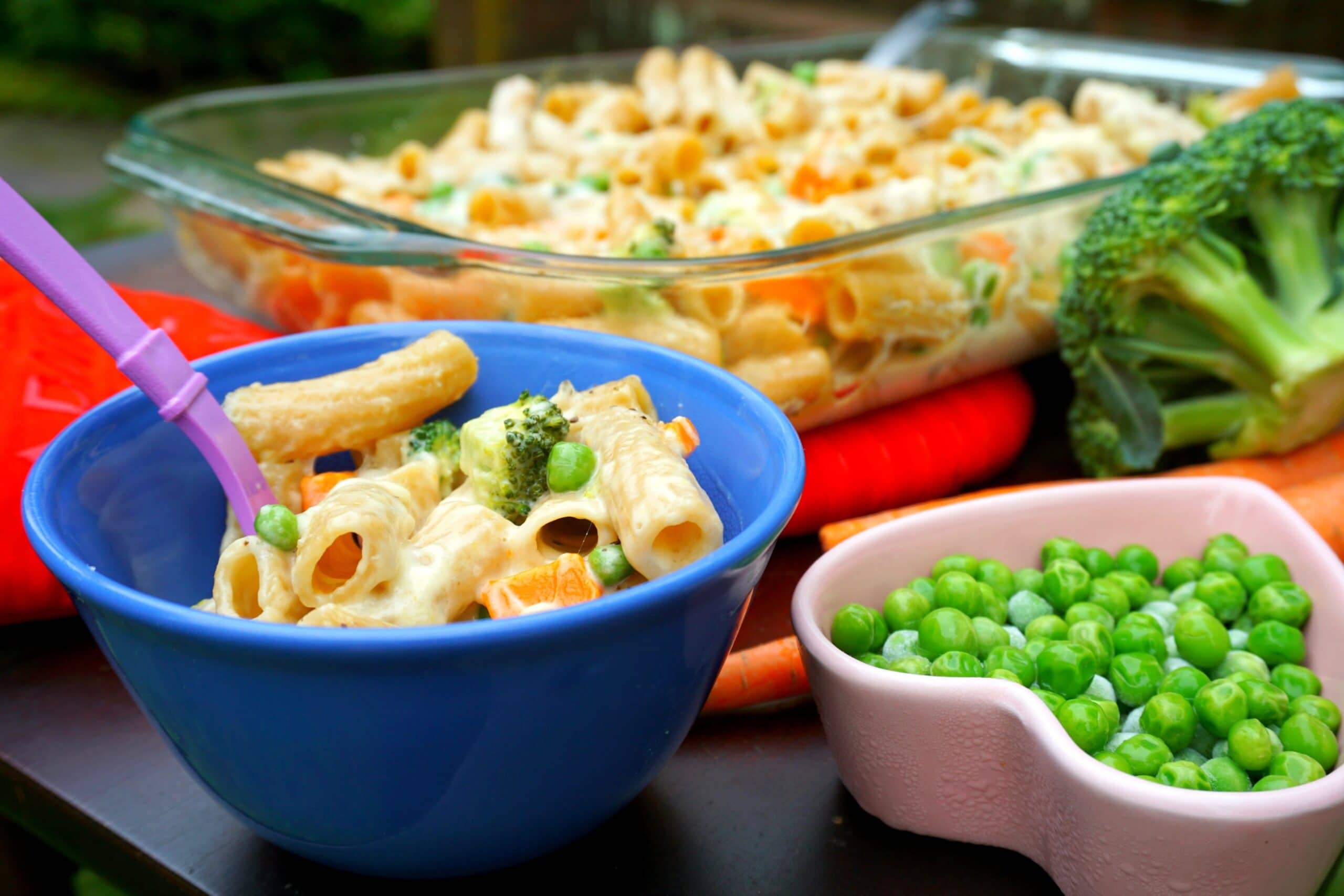 Veggie Confetti Rigatoni Bake Super Healthy Kids