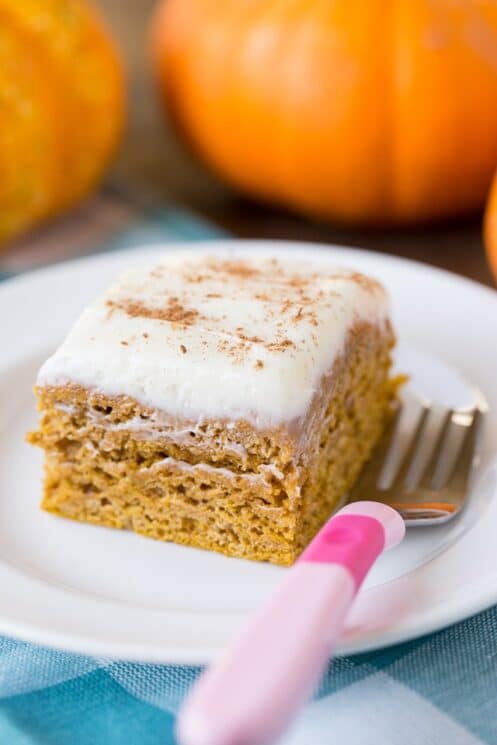 Healthy Pumpkin Spice Cake Recipe