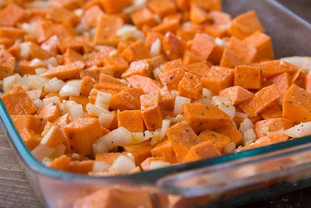 Easy to make Sheet Pan Sweet Potatoes