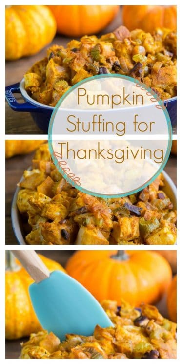 Pumpkin Stuffing for Thanksgiving